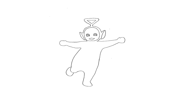 天线宝宝图片，可爱简笔画展现魅力