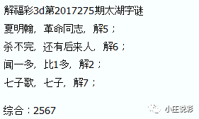 探索今日3D太湖字谜的神秘面纱