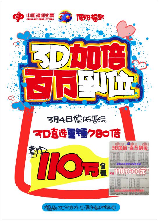 福彩3D彩票中奖号码，揭秘幸运背后的故事