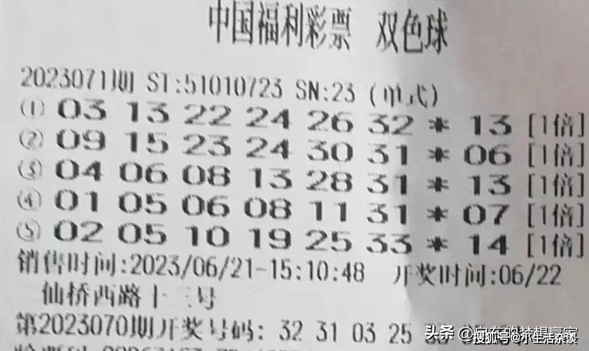 双色球2021097期，期待与惊喜的交融