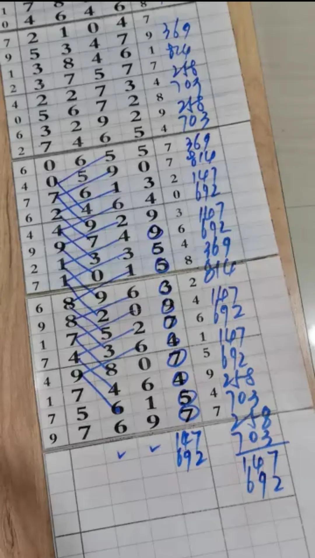 探索排列五走势图，连线与坐标的奥秘
