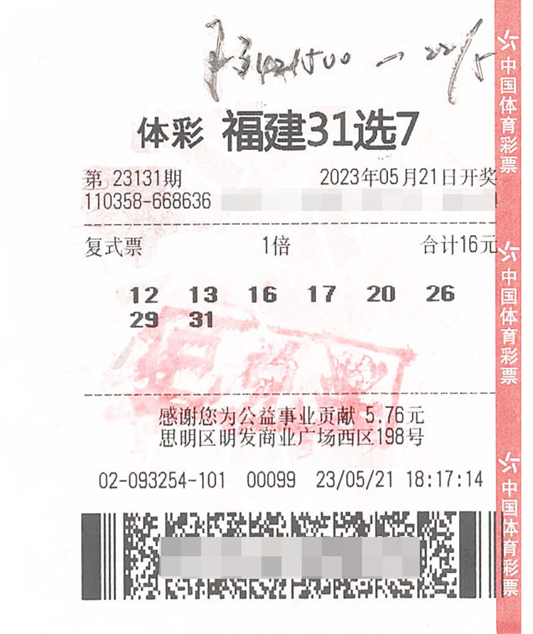 福建体彩31选7混合走势深度解析