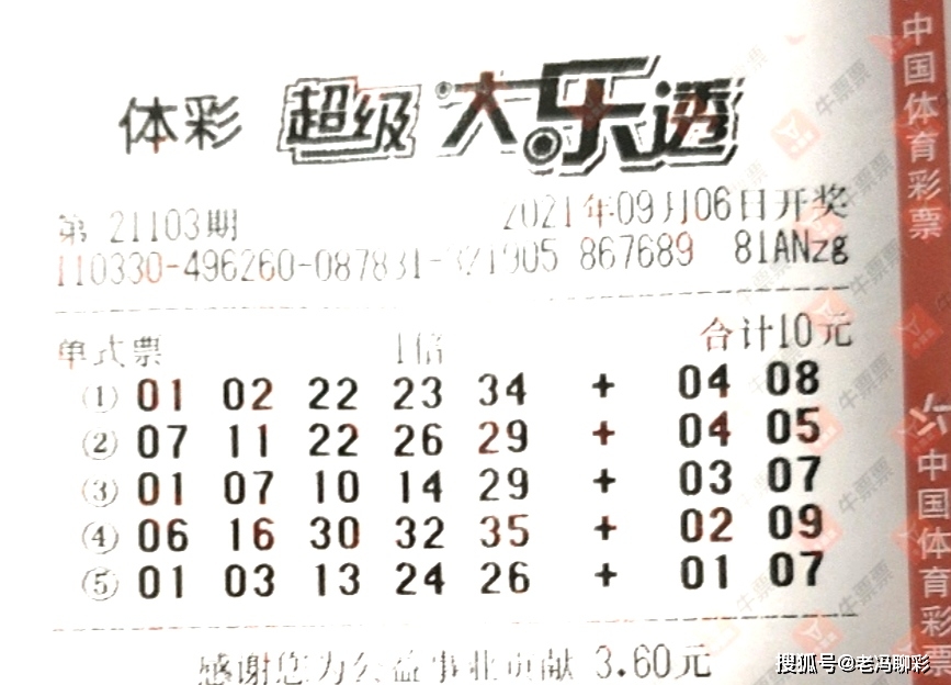 大乐透2024103期晒票，期待与梦想的交汇点