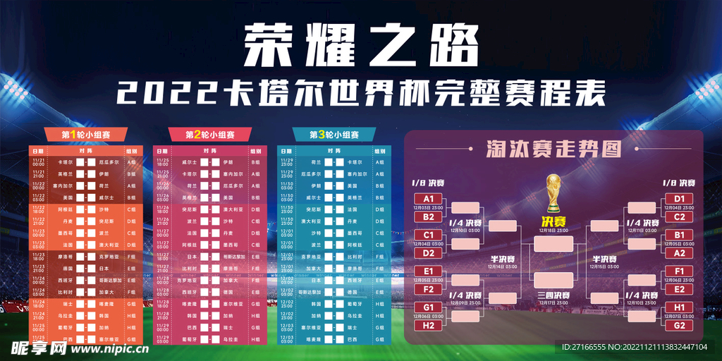 2022卡塔尔世界杯精彩纷呈，比分表全记录