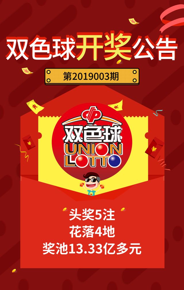福彩双色球2021006期开奖结果揭晓，幸运儿诞生