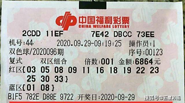 福彩2020096期开奖结果揭晓，梦想与希望交织的时刻