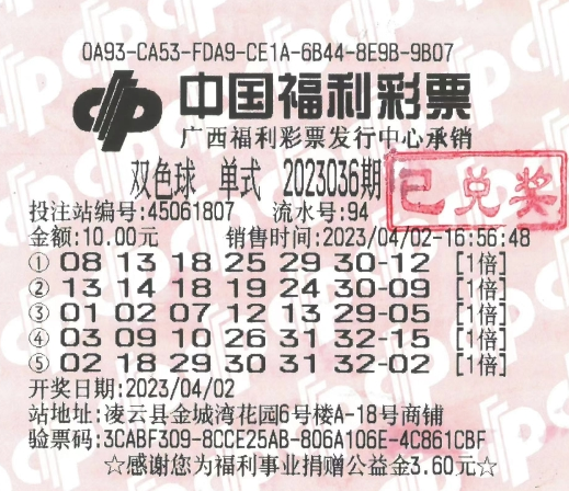 双色球2016年第040期，期待与惊喜的交汇点