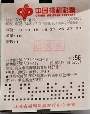 中国福利彩票双色球购买规则详解