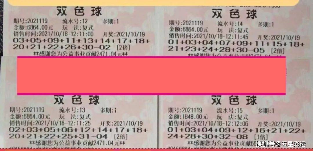 双色球最新22117期晒票，彩民们的期待与梦想