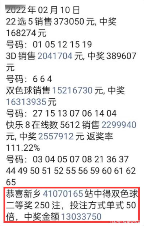 今晚双色球开奖结果图揭晓，你中大奖了吗？