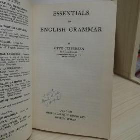 基本的英文，Essentials of English